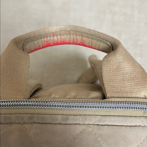 Vera Bradley Beige Quilted backpack - Picture 3 of 6